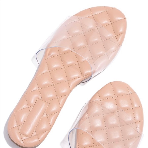 Quilted clear sandals ❤️ - Picture 2 of 4